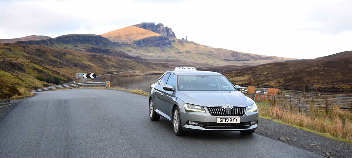 BW'S Taxi service in Portree can offer a bespoke private taxi hire service on the Isle of Skye