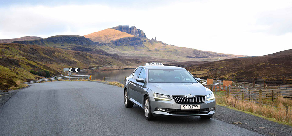 BW'S Taxi service in Portree can offer a bespoke private taxi hire service on the Isle of Skye