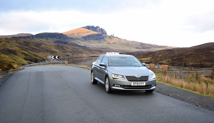 BW'S Taxi service in Portree can offer a bespoke private taxi hire service on the Isle of Skye