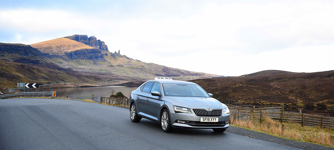Our taxi service in Portree offers tours of the Isle of Skye where you can see the Cuillin Mountains