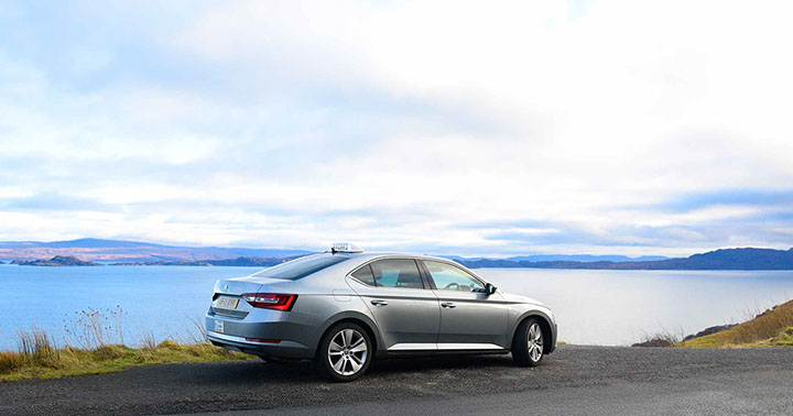 BW'S Taxi private hire taxi service in Portree on the Isle of Skye travel in comfort