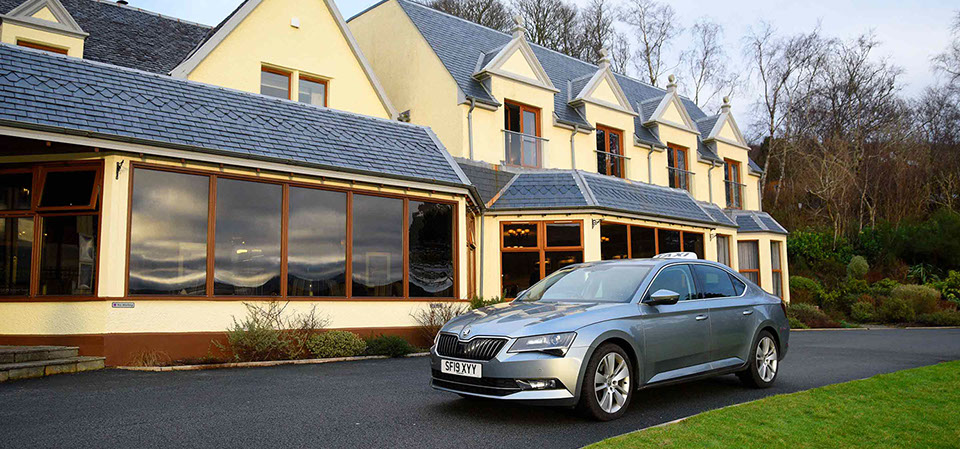 BW'S Taxi private hire taxi service in Portree on the Isle of Skye travel in comfort