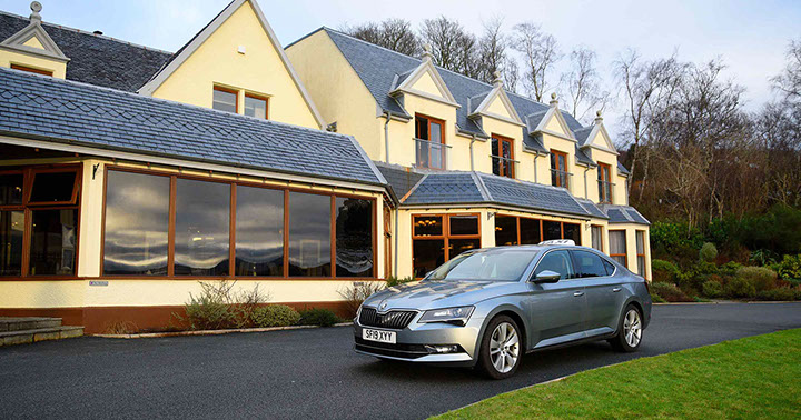 BW'S Taxi private hire taxi service in Portree on the Isle of Skye travel in comfort