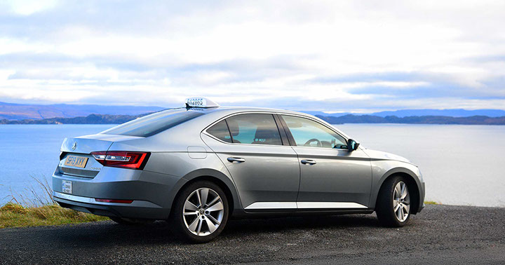 BW'S Taxi private hire taxi service in Portree on the Isle of Skye travel in comfort